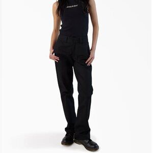 Dickies Flex Work Black Pant Mid Rise Bootcut - Womens - NWT - 5/27